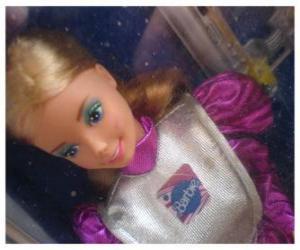 yapboz Barbie uzayadamı
